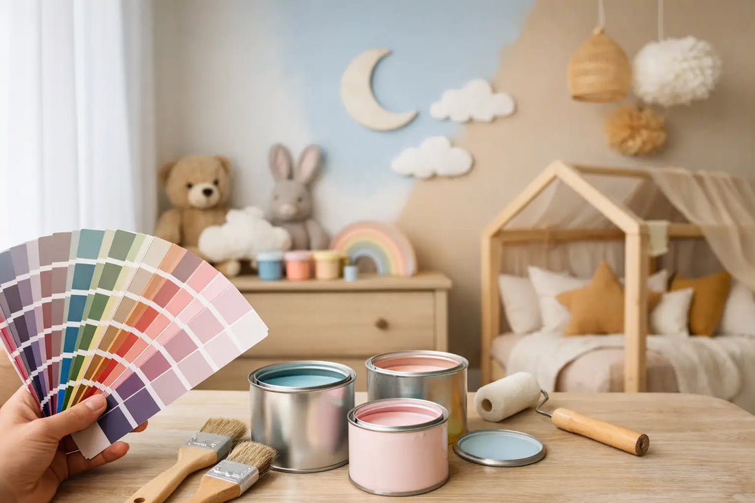 Kleur kiezen kinderkamer decoratie: zo doe je dat