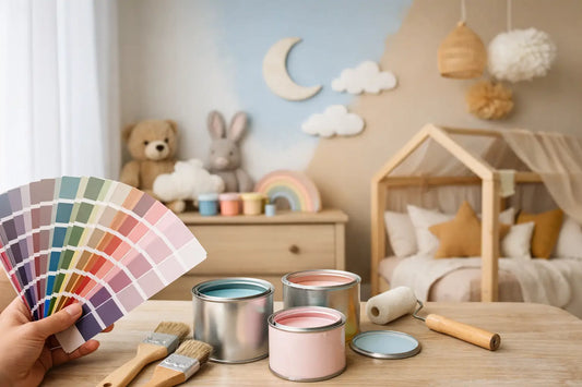 Kleur kiezen kinderkamer decoratie: zo doe je dat