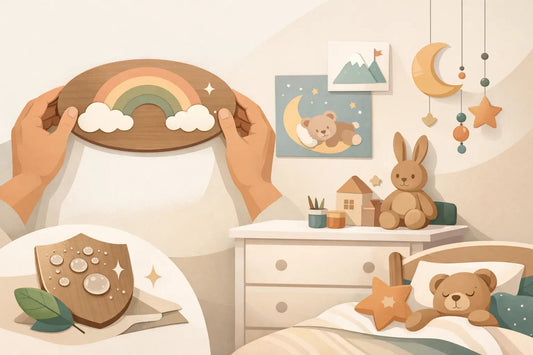 Naambord kwaliteit die mooi blijft in de kinderkamer