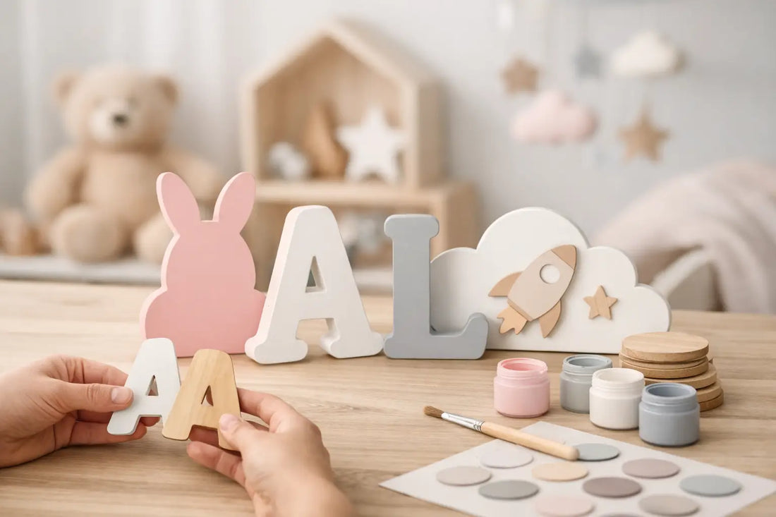 Naamletters kinderkamer bestellen? Zo kies je goed