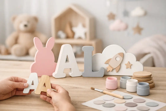 Naamletters kinderkamer bestellen? Zo kies je goed