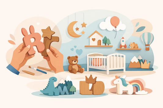 Hoe kies je naamletters voor de kinderkamer?