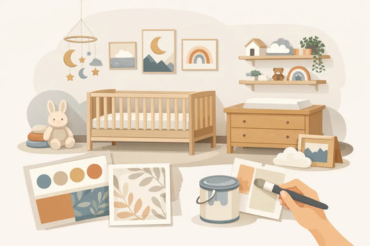Complete gids voor babykamer muurstyling