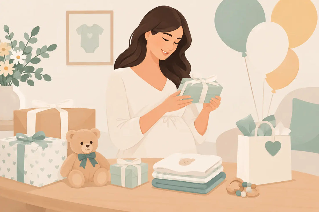 Persoonlijke geschenken voor babyshower kiezen
