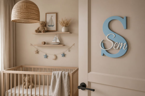 naambord kinderkamer